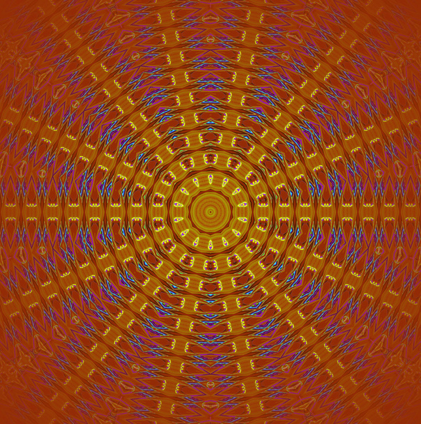 Patrón de estrella inconsútil amarillo naranja
 - Foto, Imagen