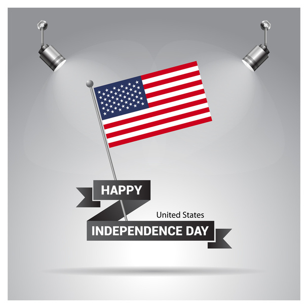 USA independence day poster - Vektor, Bild
