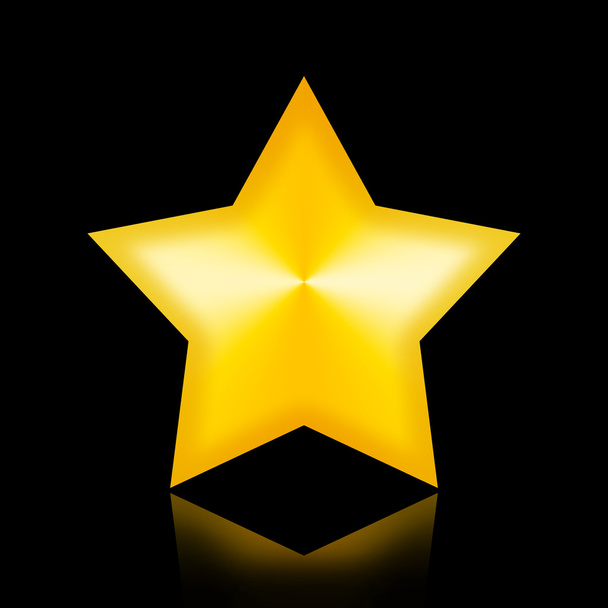 Estrela dourada
 - Foto, Imagem