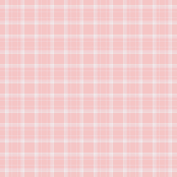 Dainty Baby Pink Plaid - Photo, Image