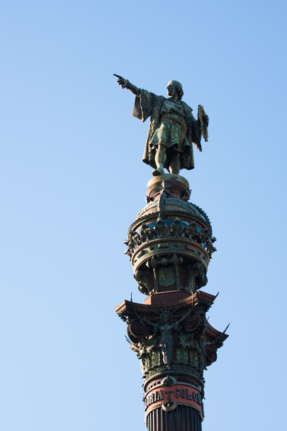 Колонна Христофора Колумба в Барселоне
 - Фото, изображение