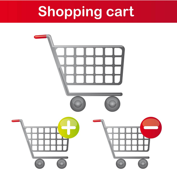 ショッピングカート - ベクター画像