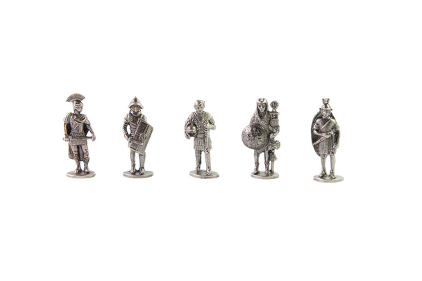 Set completo di stagno soldati antichi romani
 - Foto, immagini