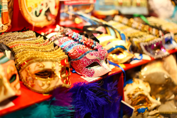 berühmte venezianische Masken - Foto, Bild
