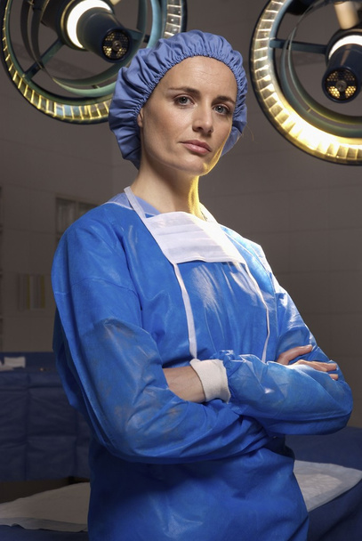 portrait of female surgeon - Photo, Image