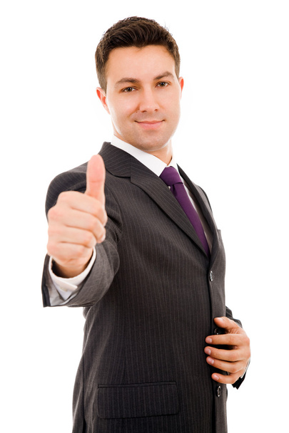 Business man thumb up, - Photo, image