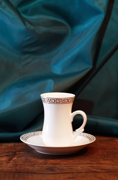 šálek kávy a podšálek - Fotografie, Obrázek