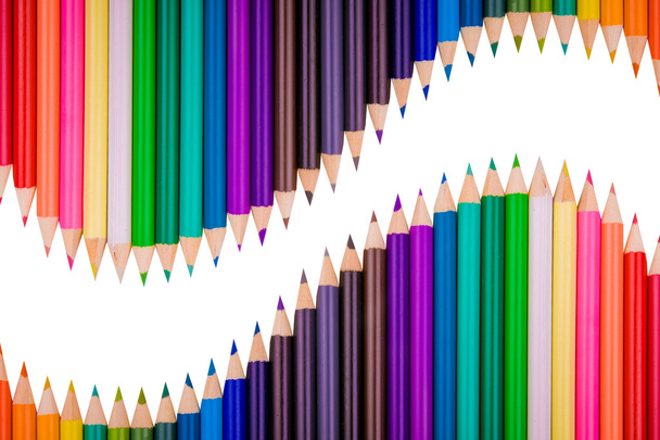 Color pencils crayons - Φωτογραφία, εικόνα