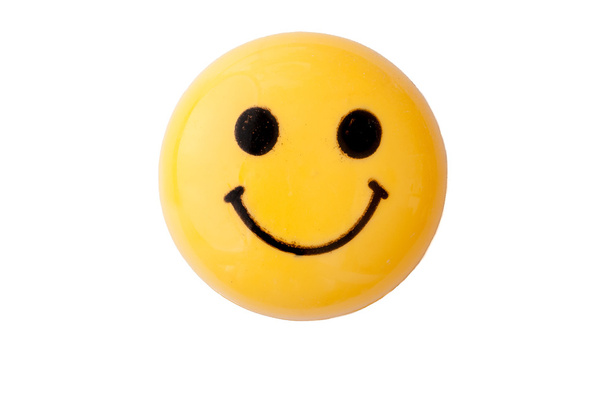 der Kühlschrankmagnet - ein Smiley-Gesicht - Foto, Bild