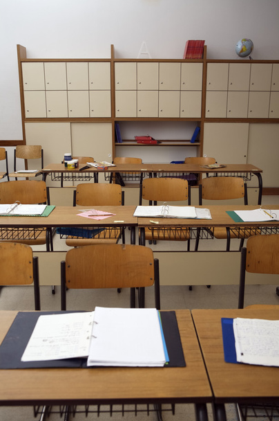 Empty school classroom - Photo, Image