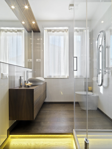 interior view of a modern bathroom  - Photo, image