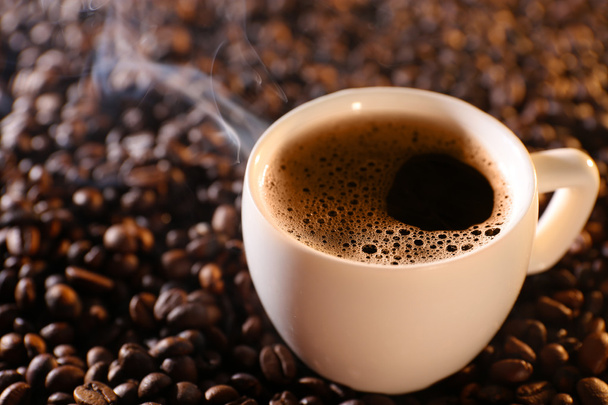 šálek horké kávy - Fotografie, Obrázek