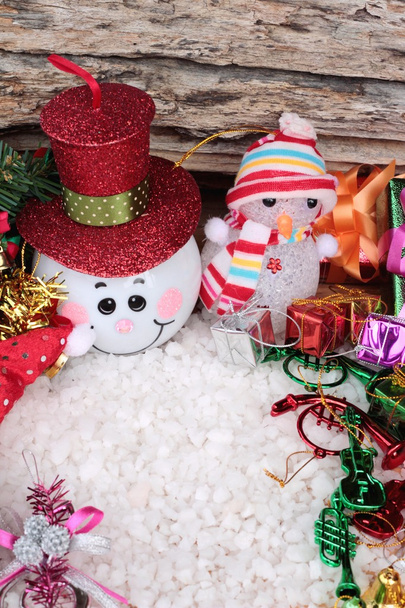 Festival of Christmas gifts and decorations xmas day. - Photo, Image