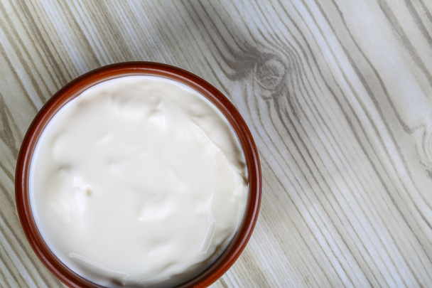 Russian traditional Sour cream - Photo, Image