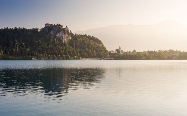 Bled Lake, Slovenia, Europe - Fotoğraf, Görsel