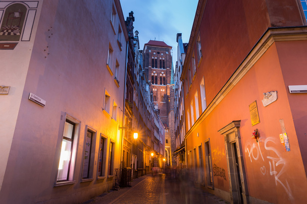 Gdansk városképe Lengyelországban - Fotó, kép