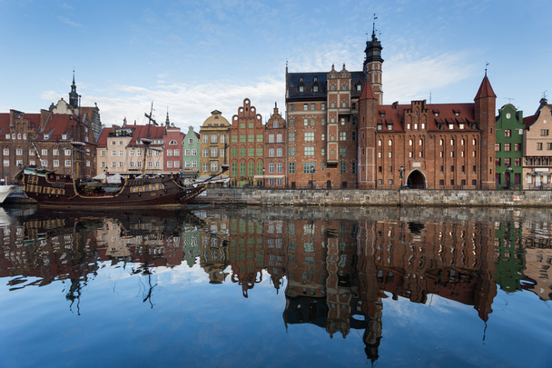 Stadsgezicht van Gdansk in Polen - Foto, afbeelding