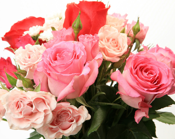 bouquet of beautiful roses - Фото, зображення