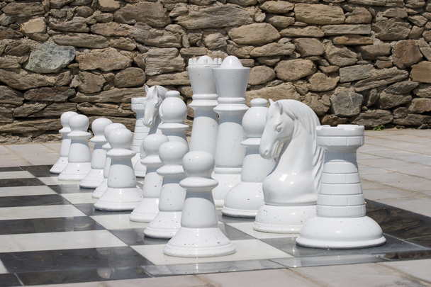 Grande tabuleiro de xadrez
 - Foto, Imagem