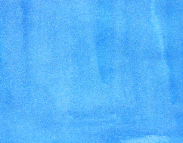 Bright blue watercolor - Photo, Image