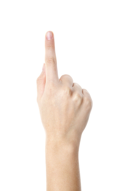 Pointing finger - Foto, imagen