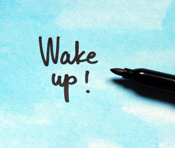 Motivational message wake up - Fotografie, Obrázek