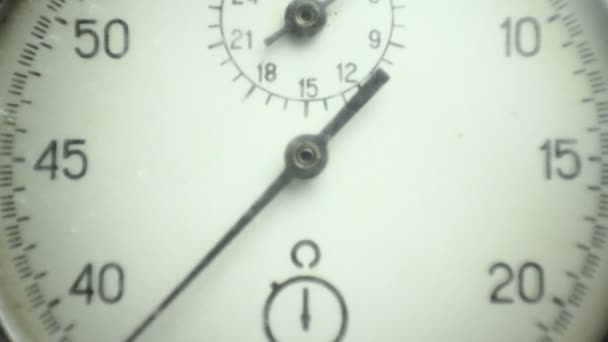 Cronômetro vintage em branco 3
 - Filmagem, Vídeo