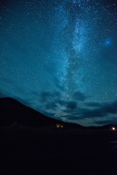 Νύχτα αστέρια ουρανό - Φωτογραφία, εικόνα