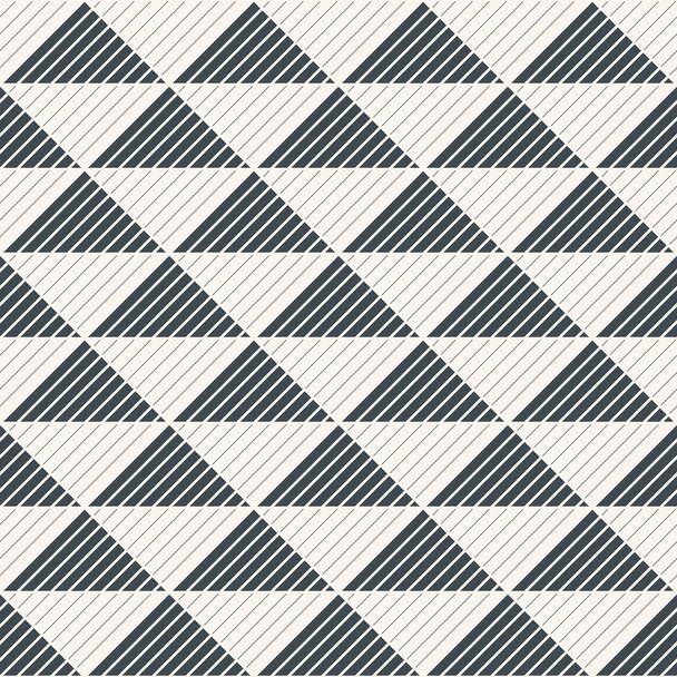 monochrome geometric outline pattern - Vector, imagen