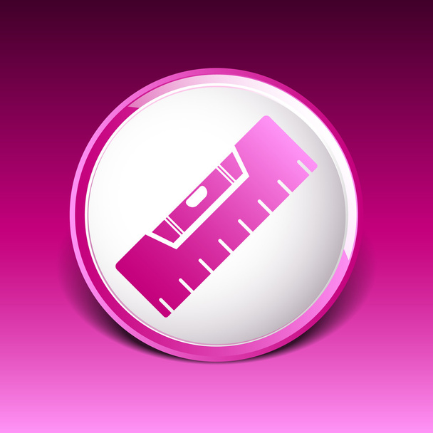 building level icon vector button logo symbol concept - Διάνυσμα, εικόνα