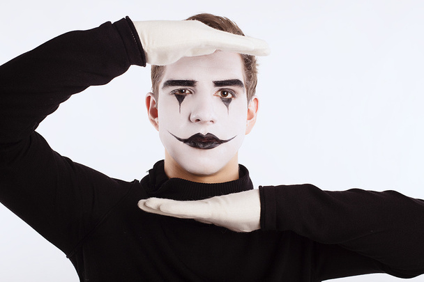 The boy is mime - Foto, immagini