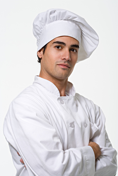 Portrait of a young male chef - Photo, Image