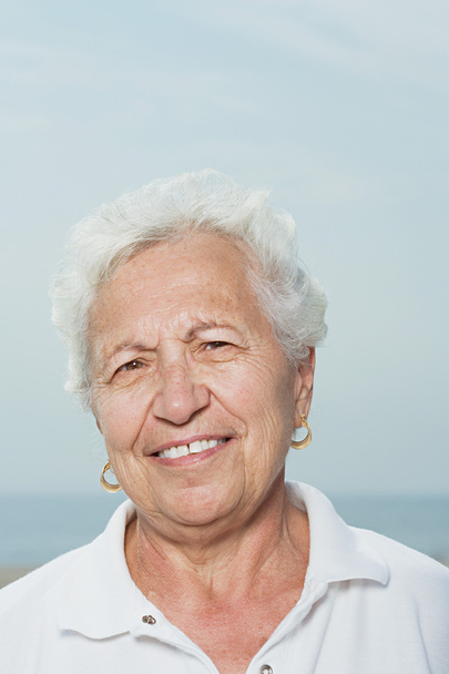 Portrait of a senior woman - Photo, Image