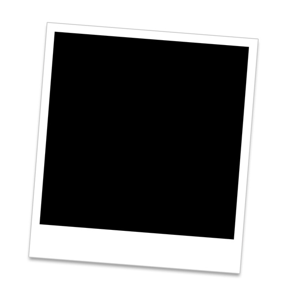 memo polaroid photo on white - Zdjęcie, obraz