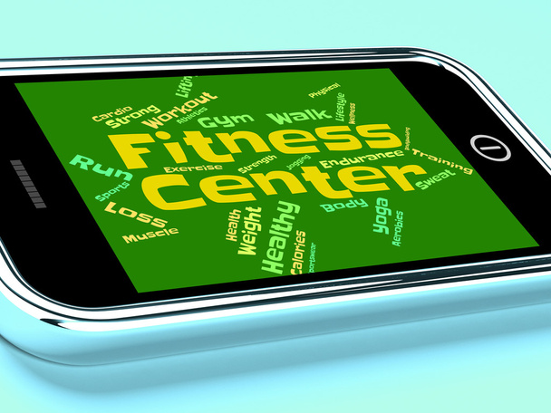 Centro fitness significa parole treno e atletica
 - Foto, immagini