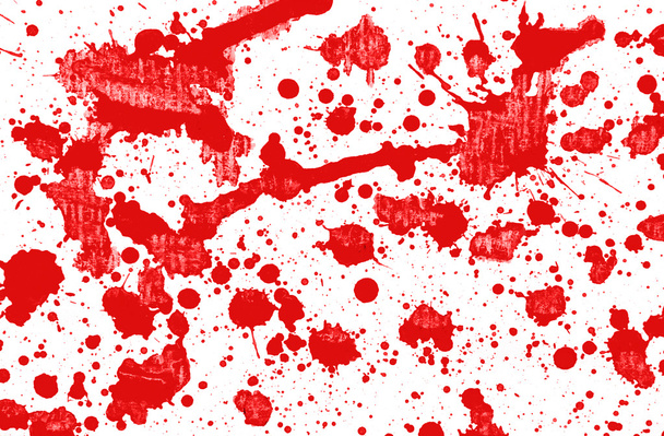 Red spilt paint - Photo, Image
