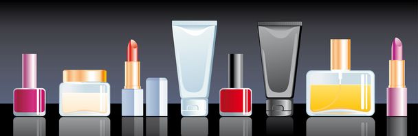 Cosmetics - Vector, Image