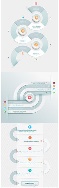 elemento de infografía empresarial
 - Vector, Imagen