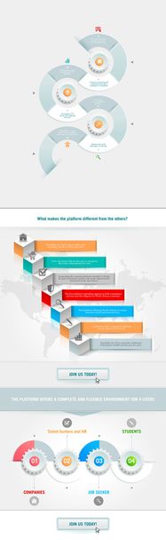 Business infografiky prvek - Vektor, obrázek