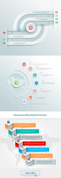 business infographics element - Vector, Image