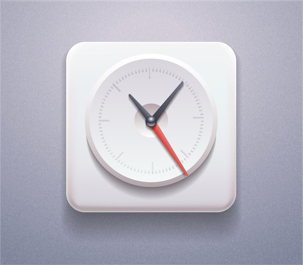 Realistic Icon of watch - Vector, afbeelding