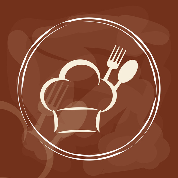 Projektowanie ikon menu i restauracja - Wektor, obraz