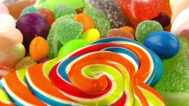 Doces Doce Geleia Lolly e Delicioso Açúcar Sobremesa
 - Filmagem, Vídeo