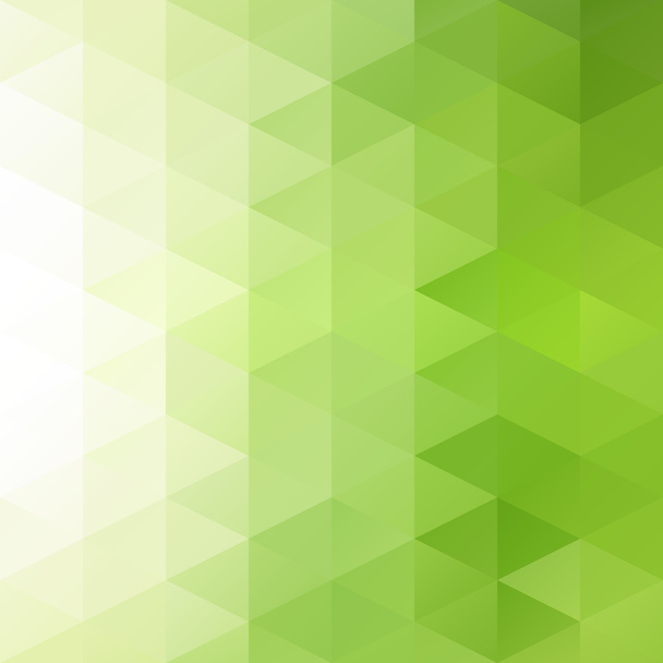 Yeşil Izgara Mozaik Arkaplan, Yaratıcı Tasarım Şablonları - Vektör, Görsel