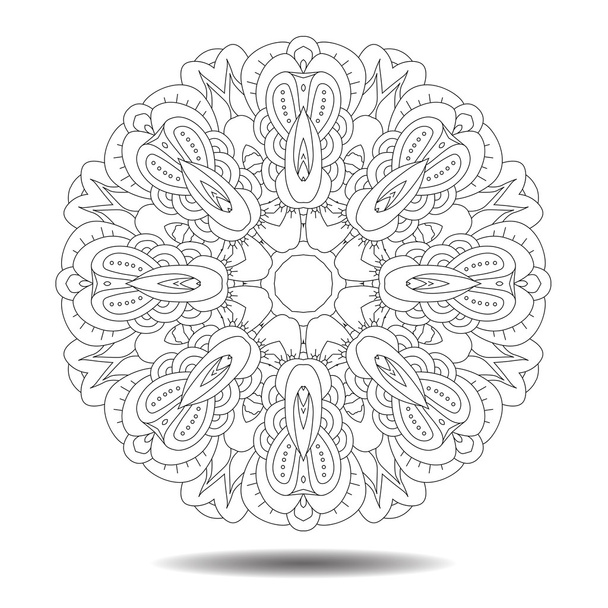 Mandala Design-Element - Vektor, Bild