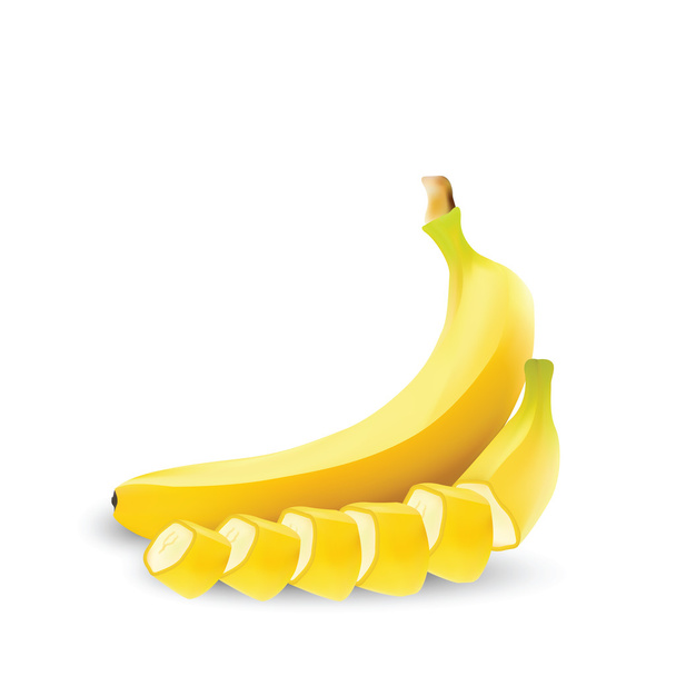 Banana for your design - ベクター画像