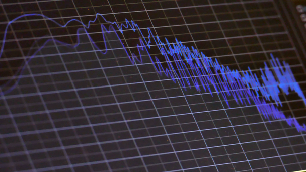 gráfico de música de onda de sonido en el monitor
 - Imágenes, Vídeo