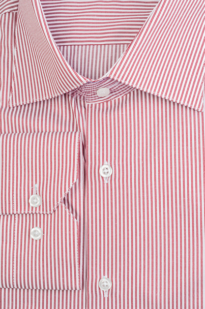 Csíkos vörös ing - Fotó, kép