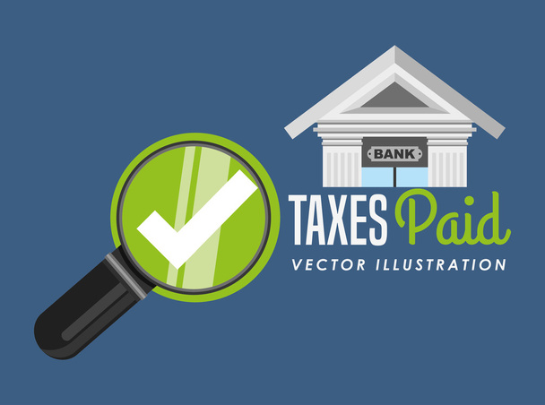diseño de tiempo de impuestos
 - Vector, Imagen