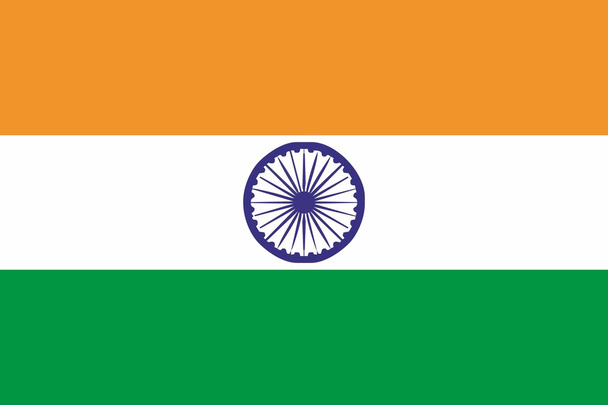 India flag - Vector, Image